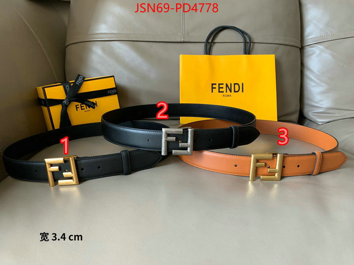 Belts-Fendi,new 2023 , ID: PD4778,$: 69USD