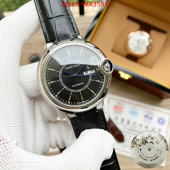 Watch(4A)-Cartier,wholesale replica shop , ID: WA3593,$: 169USD