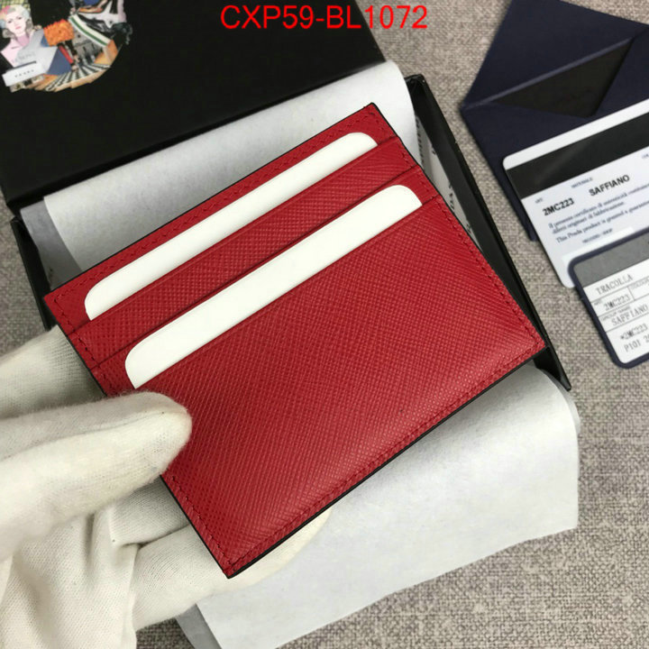 Prada Bags(TOP)-Wallet,ID: BL1072,$: 59USD