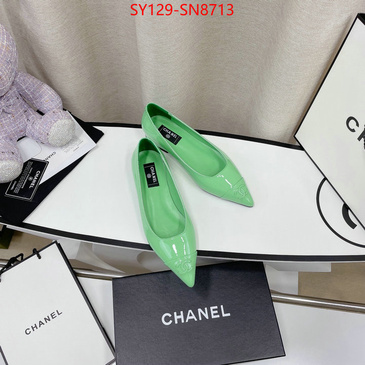 Women Shoes-Chanel,website to buy replica , ID: SN8713,$: 129USD