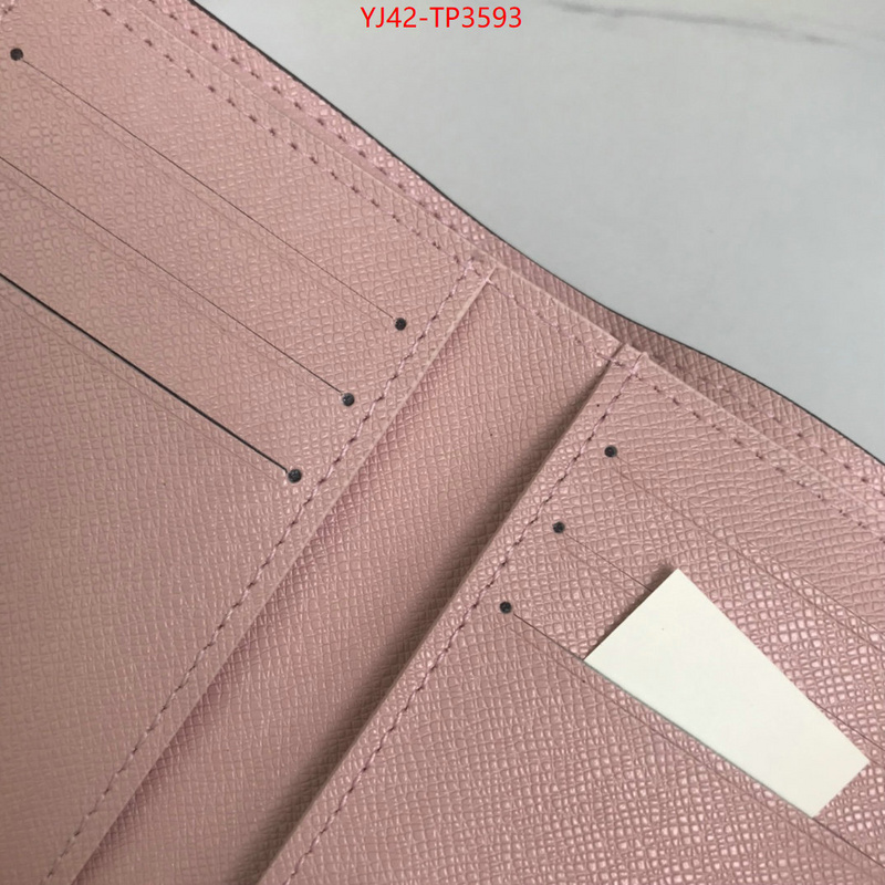 LV Bags(4A)-Wallet,ID: TP3593,$: 42USD