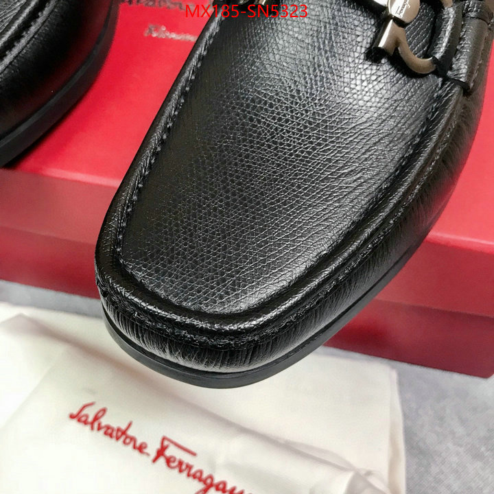 Men shoes-Ferragamo,top quality fake , ID: SN5323,$: 185USD