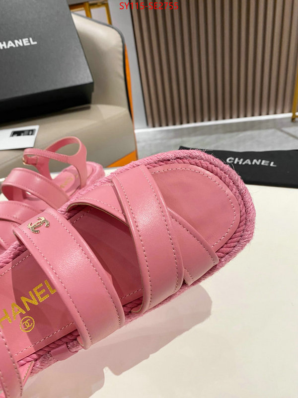 Women Shoes-Chanel,the best quality replica , ID: SE2755,$: 115USD