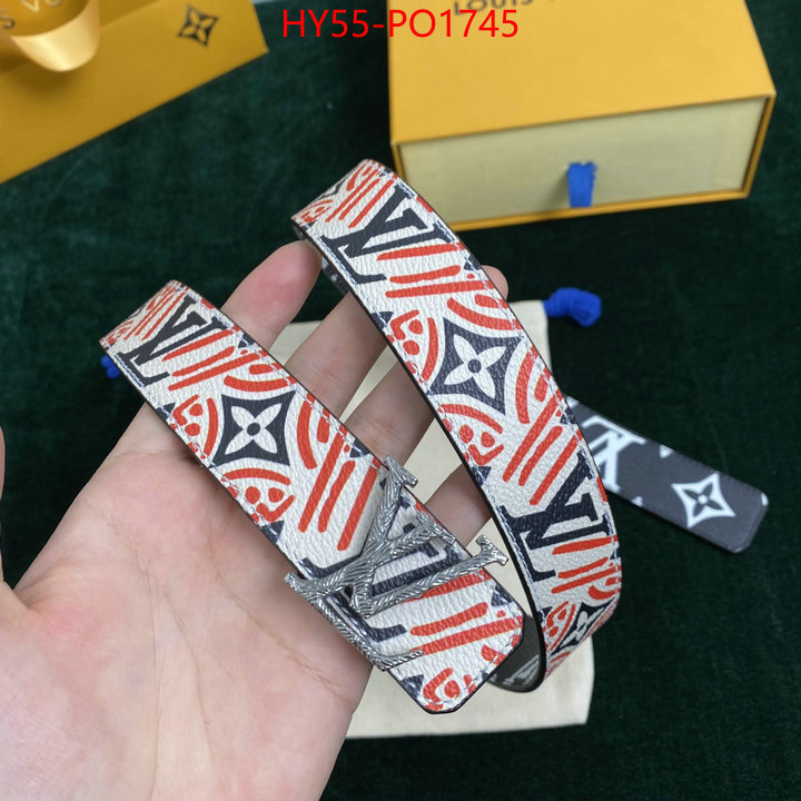 Belts-LV,7 star quality designer replica , ID: PO1745,$: 55USD