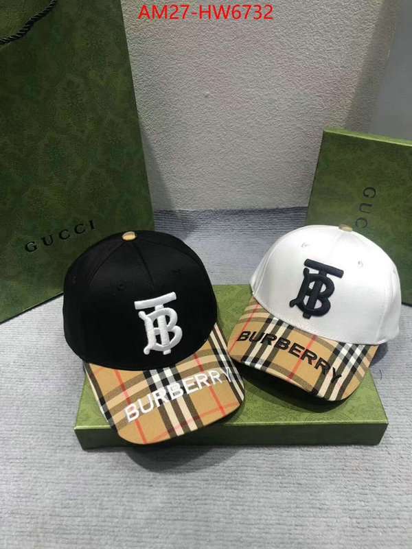 Cap (Hat)-Burberry,top grade , ID: HW6732,$: 27USD