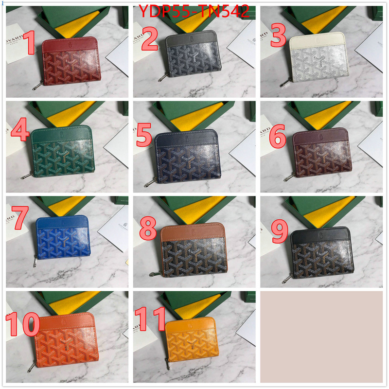 Goyard Bags(TOP)-Wallet,ID: TN542,$: 55USD