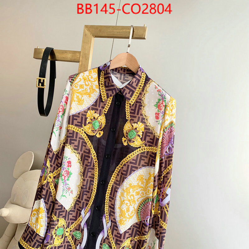 Clothing-Fendi,what is a 1:1 replica , ID: CO2804,$: 145USD