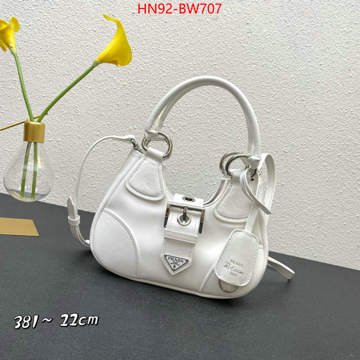 Prada Bags(4A)-Diagonal-,what is a counter quality ,ID: BW707,$: 92USD