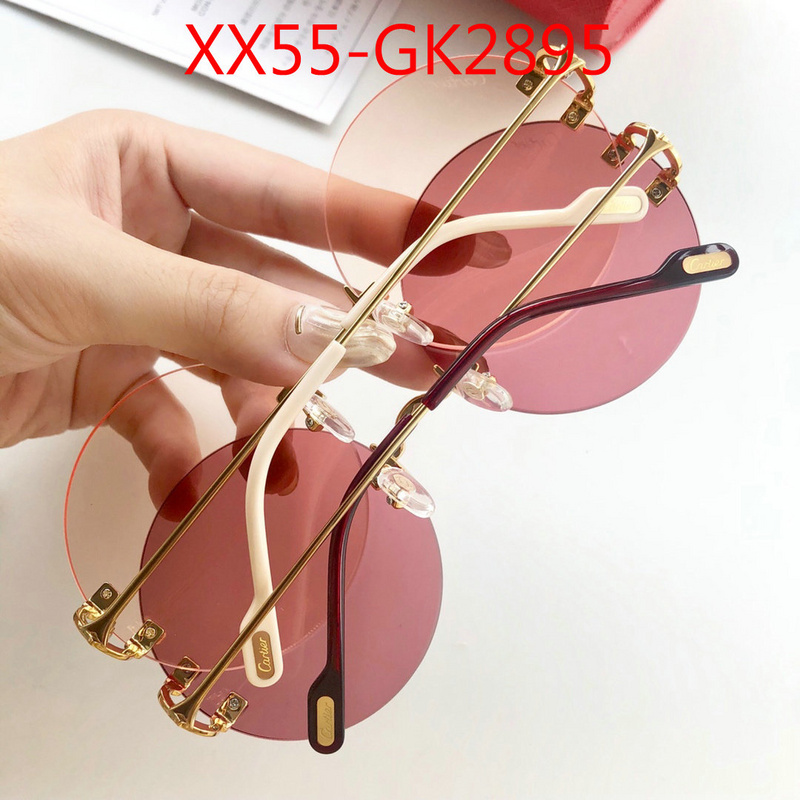 Glasses-Cartier,highest quality replica , ID: GK2895,$:55USD