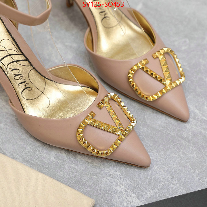 Women Shoes-Valentino,aaaaa+ class replica , ID: SO453,$: 125USD