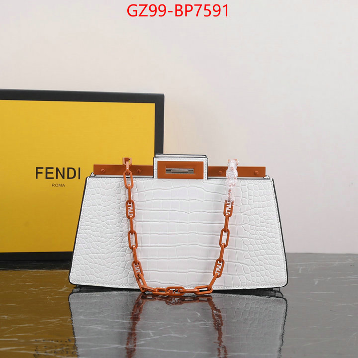 Fendi Bags(4A)-Handbag-,the most popular ,ID: BP7591,$: 99USD