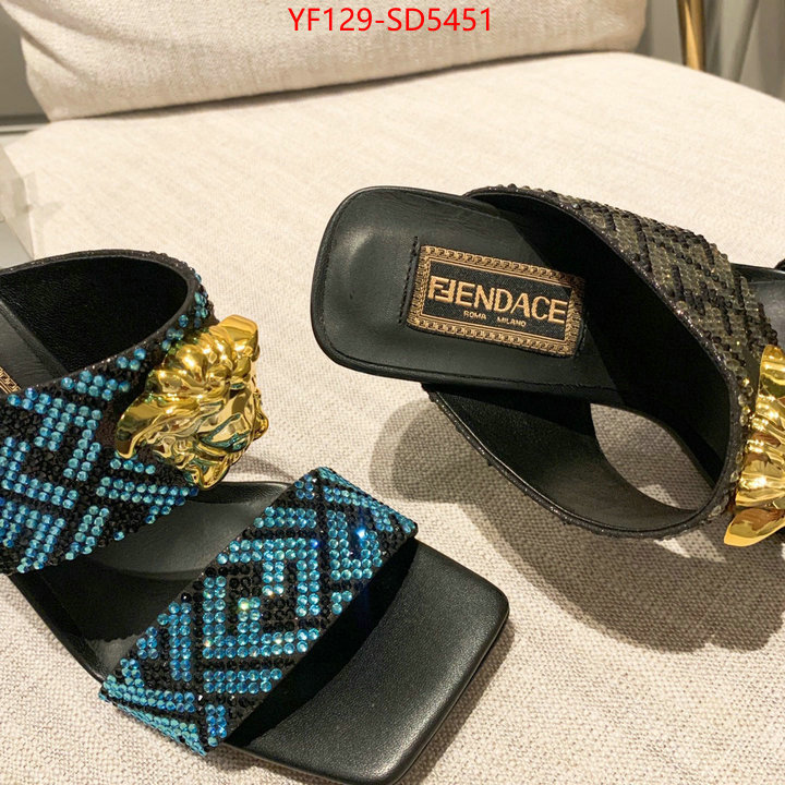 Women Shoes-Fendi,brand designer replica , ID: SD5451,$: 129USD