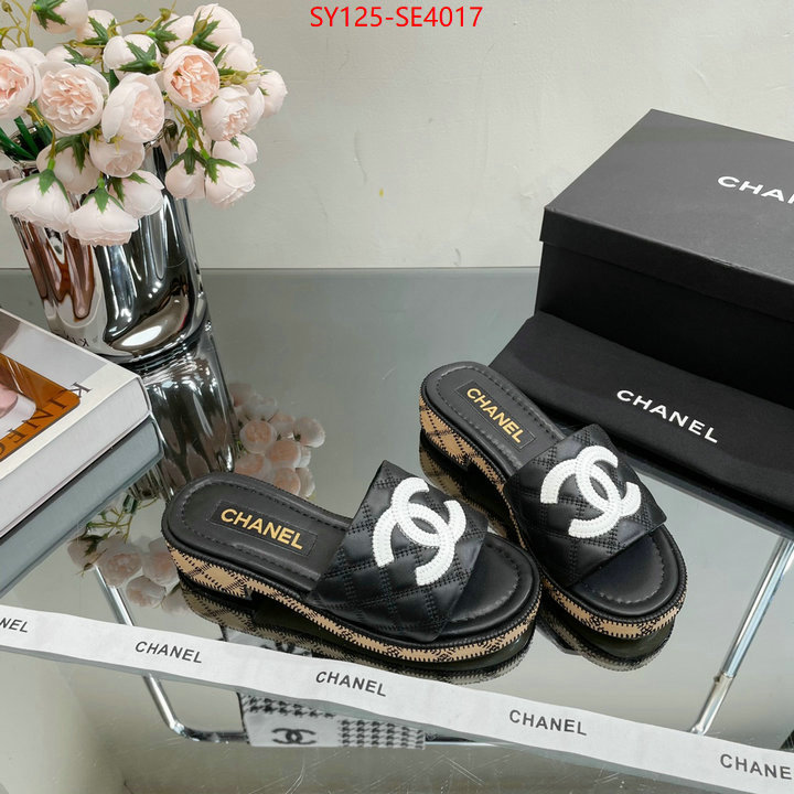 Women Shoes-Chanel,best designer replica , ID: SE4017,$: 125USD