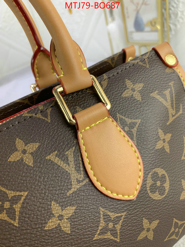 LV Bags(4A)-Handbag Collection-,replica 1:1 ,ID: BO687,$: 79USD