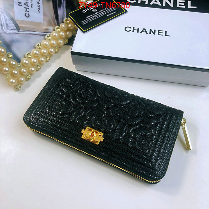 Chanel Bags(4A)-Wallet-,ID: TN6780,$: 49USD