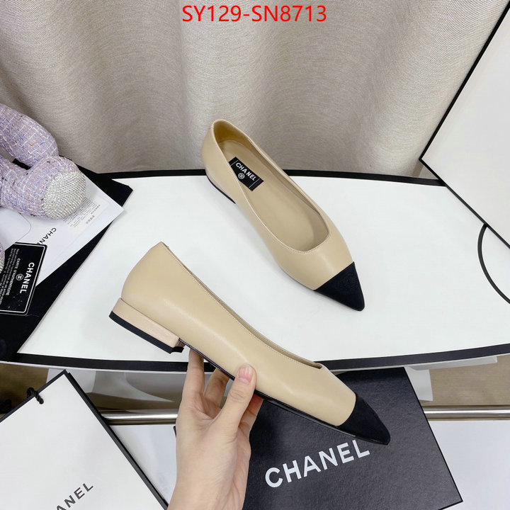 Women Shoes-Chanel,website to buy replica , ID: SN8713,$: 129USD