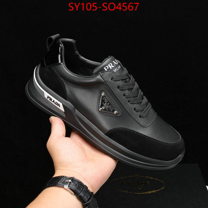 Men Shoes-Prada,high quality designer replica , ID: SO4567,$: 105USD