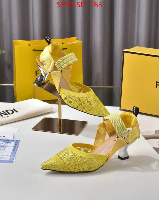 Women Shoes-Fendi,the best quality replica , ID: SD1163,$: 99USD