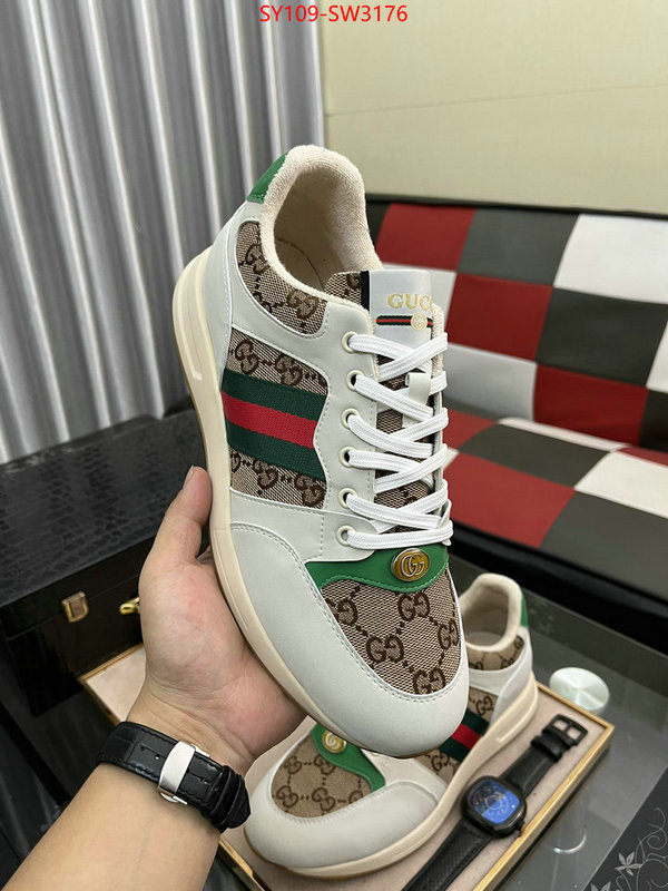 Men Shoes-Gucci,best replica , ID: SW3176,$: 109USD