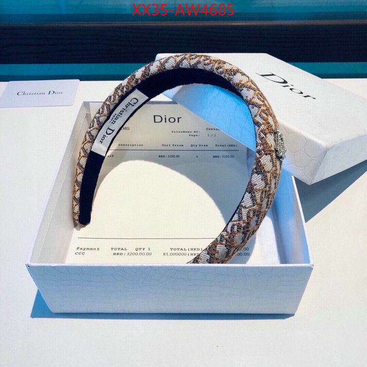 Hair band-Dior,luxury cheap replica , ID: AW4685,$: 35USD