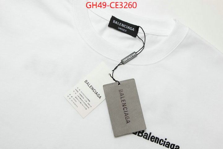 Clothing-Balenciaga,high quality designer , ID: CE3260,$: 49USD