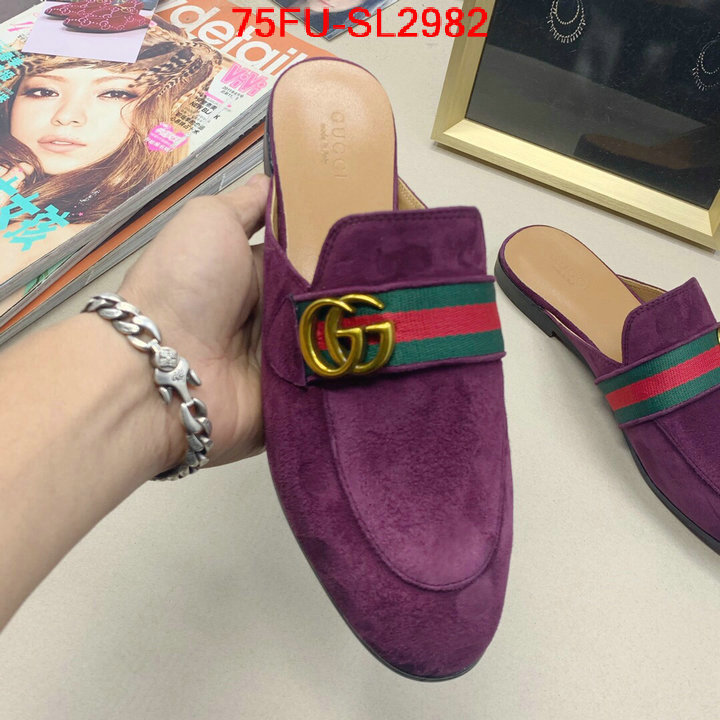 Women Shoes-Gucci,aaaaa quality replica , ID: SL2982,$: 75USD