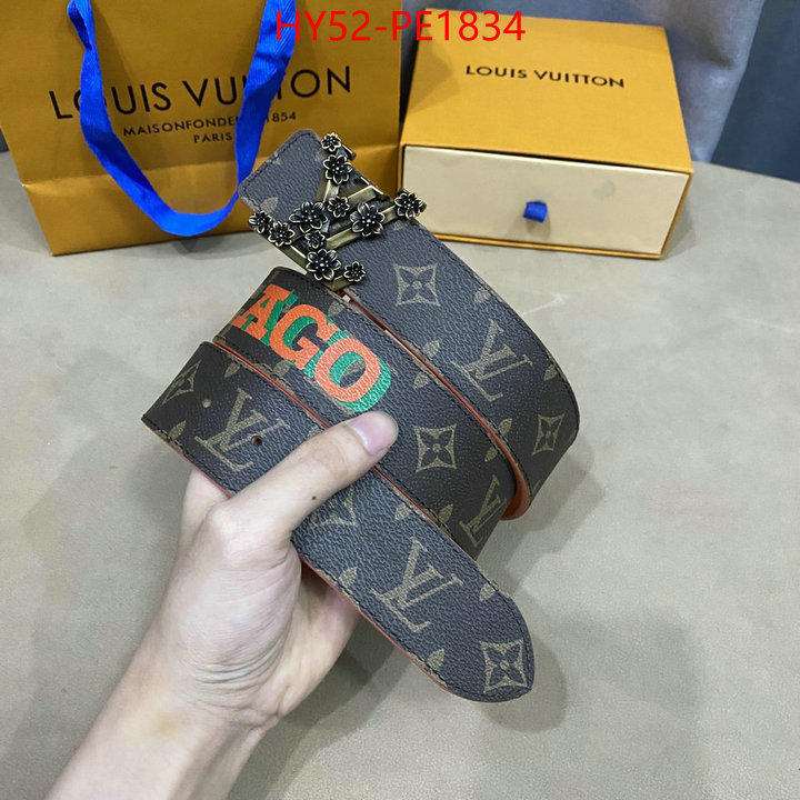 Belts-LV,the best quality replica , ID: PE1834,$: 52USD