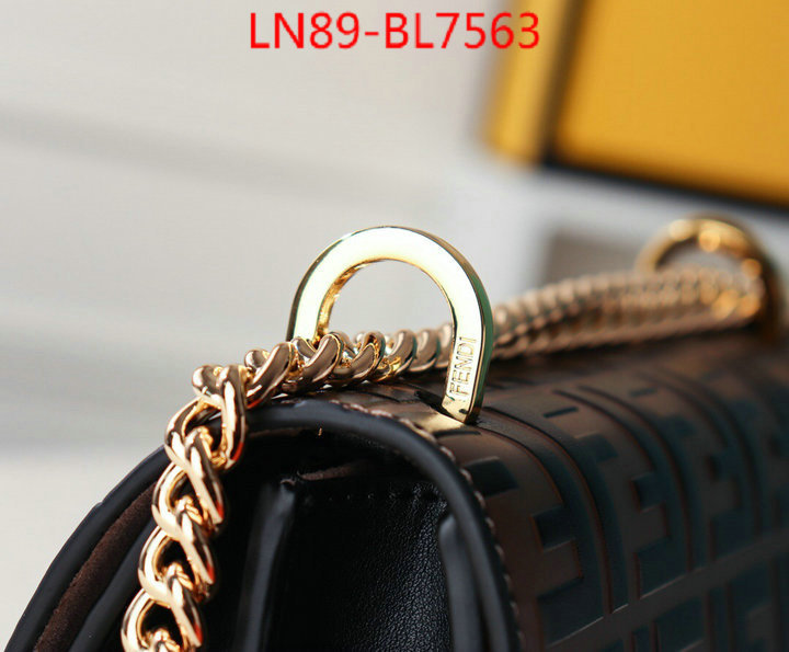 Fendi Bags(4A)-Diagonal-,cheap replica ,ID: BL7563,$: 89USD