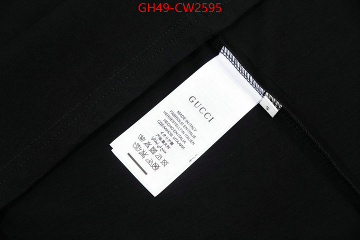Clothing-Gucci,replicas , ID: CW2595,$: 49USD