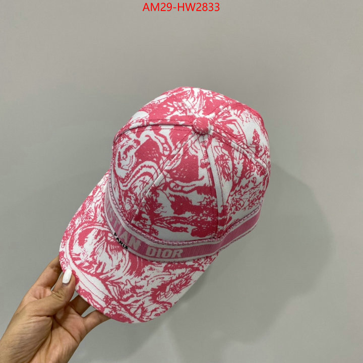 Cap (Hat)-Dior,aaaaa+ quality replica , ID: HW2833,$: 29USD