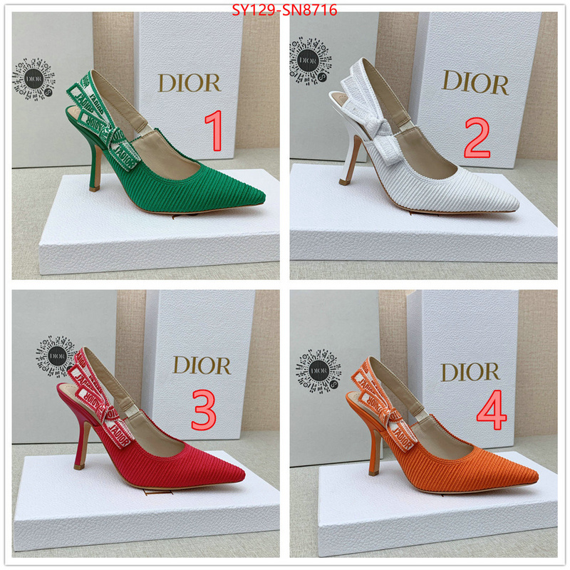 Women Shoes-Dior,buy 2023 replica , ID: SN8716,$: 129USD