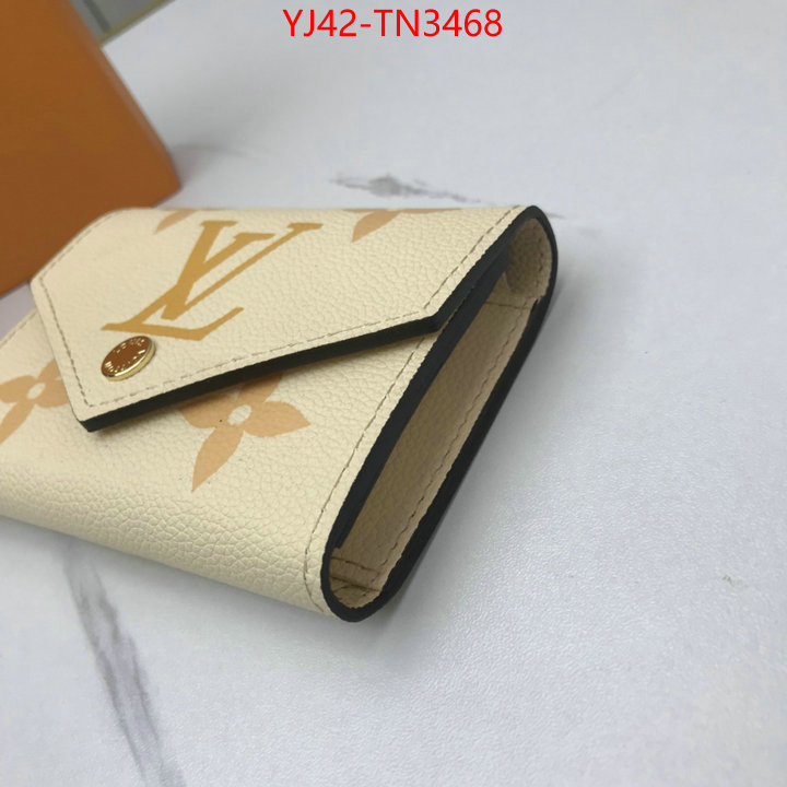 LV Bags(4A)-Wallet,ID: TN3468,$: 42USD