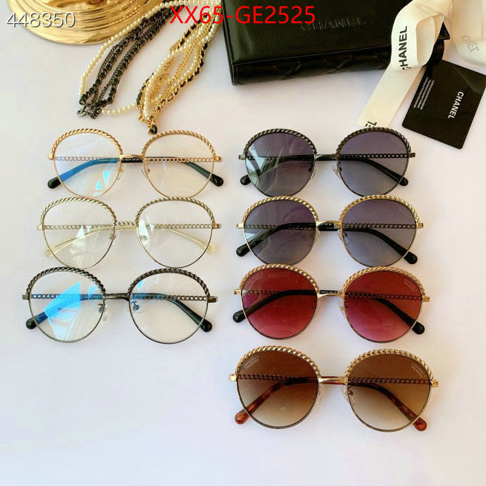 Glasses-Chanel,the highest quality fake , ID: GE2525,$: 65USD