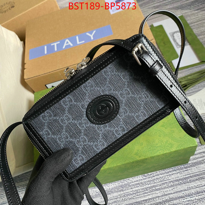 Gucci Bags(TOP)-Diagonal-,ID: BP5873,$: 189USD