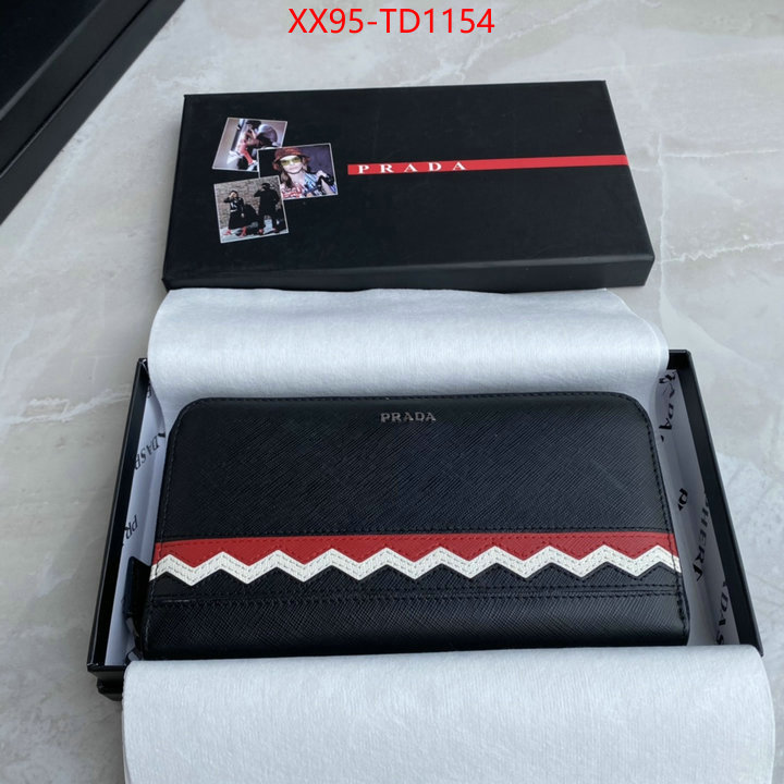 Prada Bags(TOP)-Wallet,ID: TD1154,$: 95USD