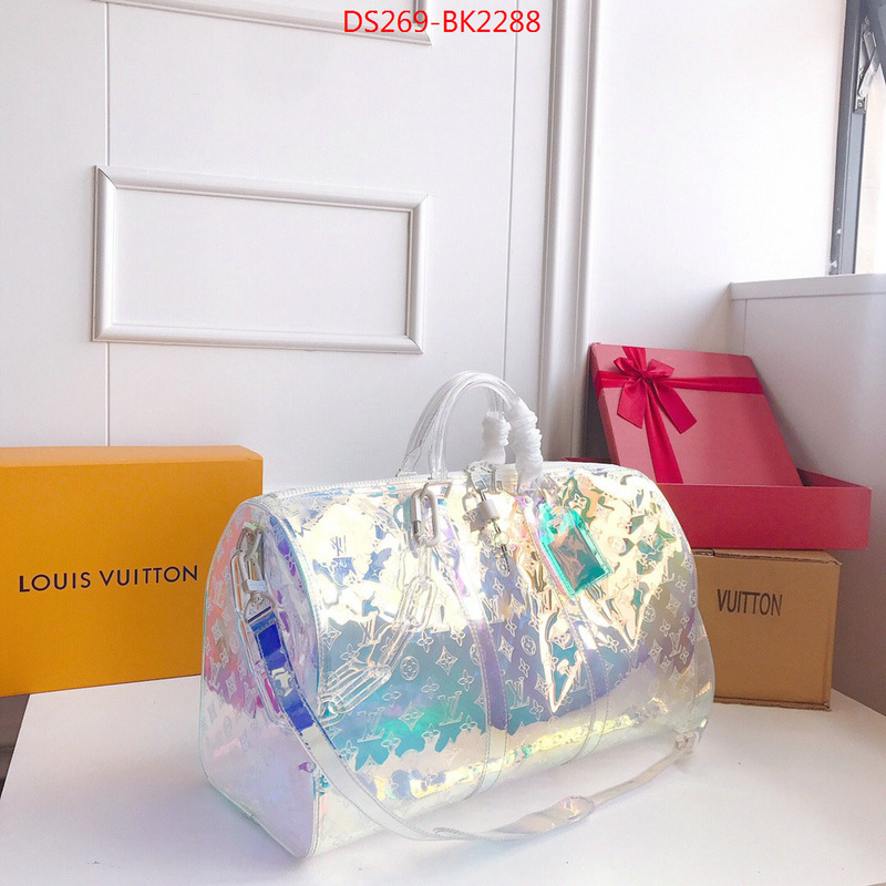 LV Bags(TOP)-Keepall BandouliRe 45-50-,ID: BK2288,$:269USD