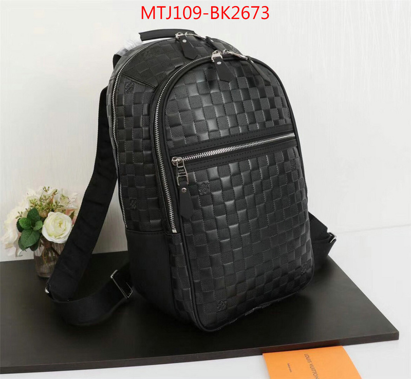 LV Bags(4A)-Backpack-,ID: BK2673,$:109USD