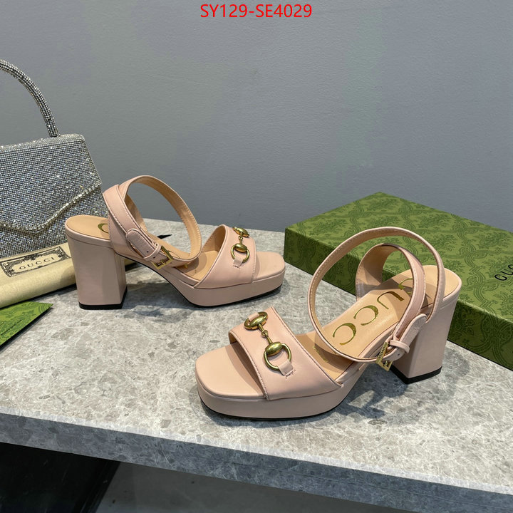 Women Shoes-Gucci,luxury fashion replica designers , ID: SE4029,$: 129USD