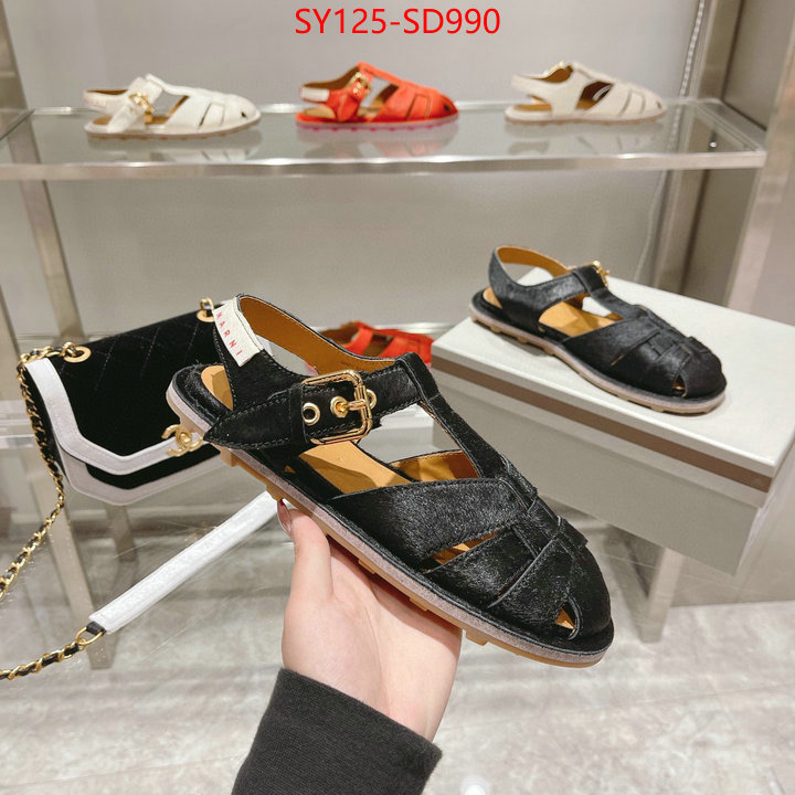 Women Shoes-Marni,replcia cheap , ID: SD990,$: 125USD