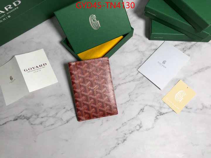 Goyard Bags(4A)-Wallet,wholesale replica ,ID: TN4130,$: 45USD