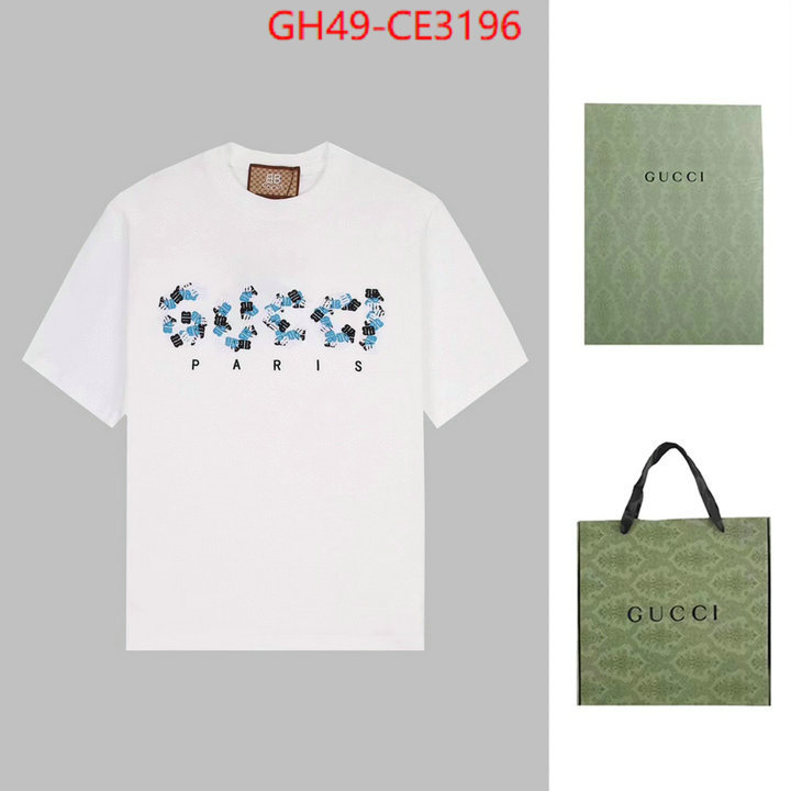 Clothing-Gucci,high quality happy copy , ID: CE3196,$: 49USD