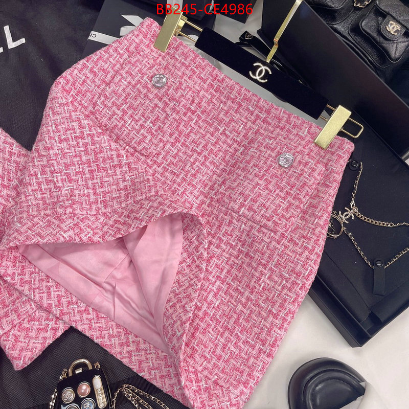 Clothing-Chanel,aaaaa , ID: CE4986,$: 245USD