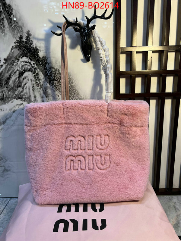 Miu Miu Bags(4A)-Handbag-,high quality perfect ,ID: BO2614,$: 89USD