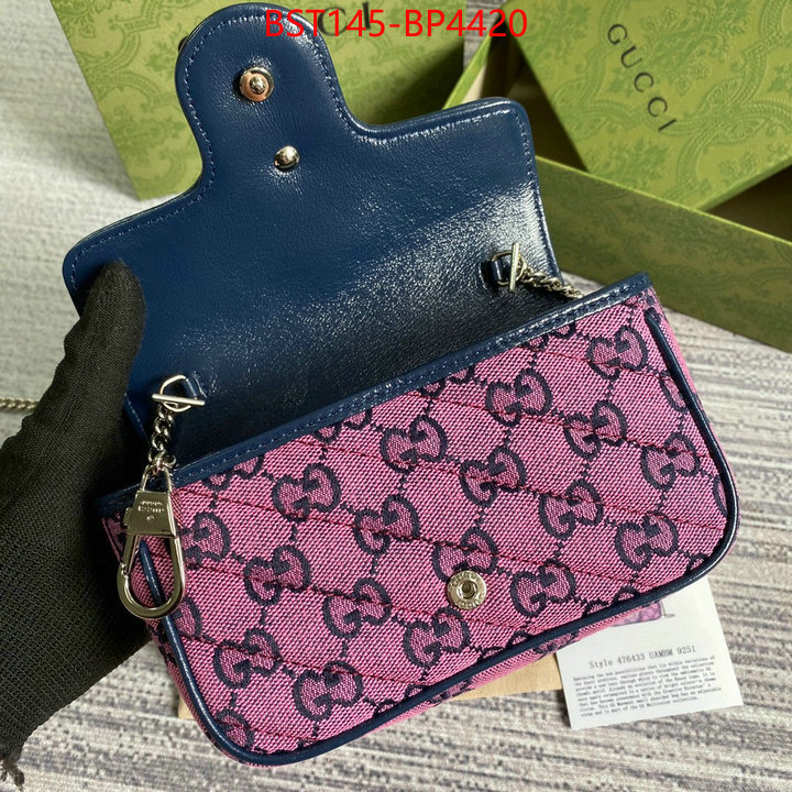 Gucci Bags(TOP)-Marmont,buy cheap ,ID: BP4420,$: 145USD