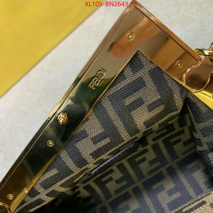 Fendi Bags(4A)-First Series-,wholesale 2023 replica ,ID: BN2643,$: 105USD