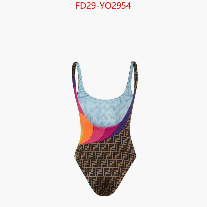 Swimsuit-Fendi,high quality aaaaa replica ,new 2023 , ID: YO2954,$: 29USD