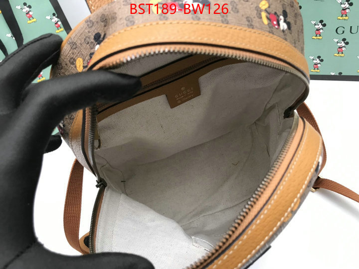 Gucci Bags(TOP)-Backpack-,best site for replica ,ID: BW126,$: 189USD