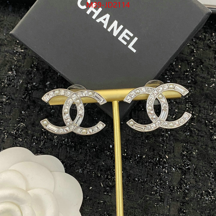 Jewelry-Chanel,highest quality replica , ID: JD2114,$: 39USD