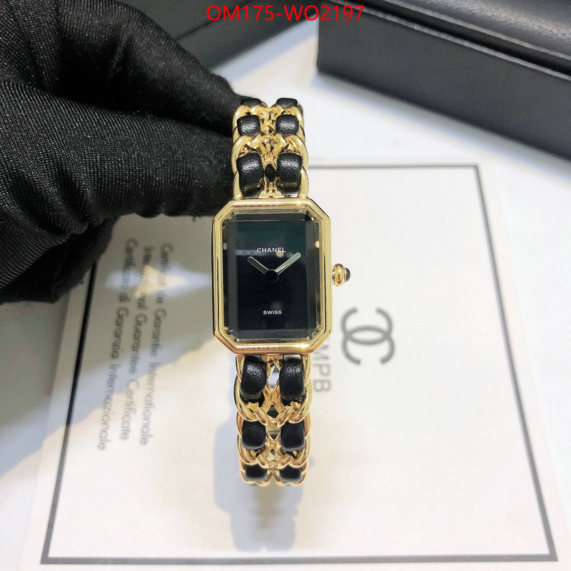 Watch(4A)-Chanel,replica 1:1 , ID: WO2197,$: 175USD