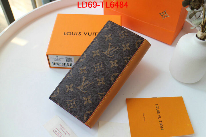LV Bags(TOP)-Wallet,ID:TL6484,$: 69USD